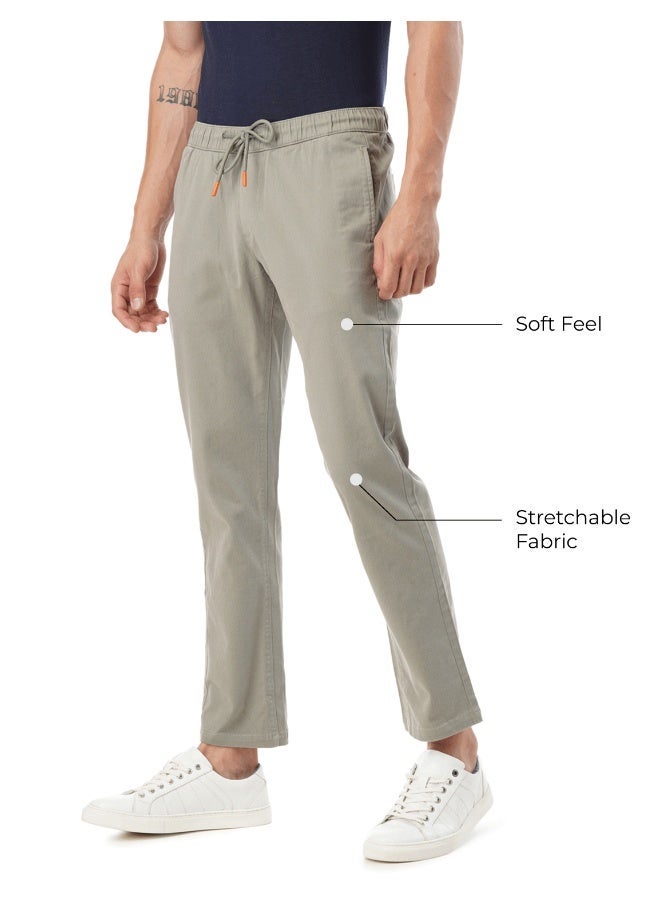 fyltr Men's Regular Khakis (Dried Sage_32) - Image 5